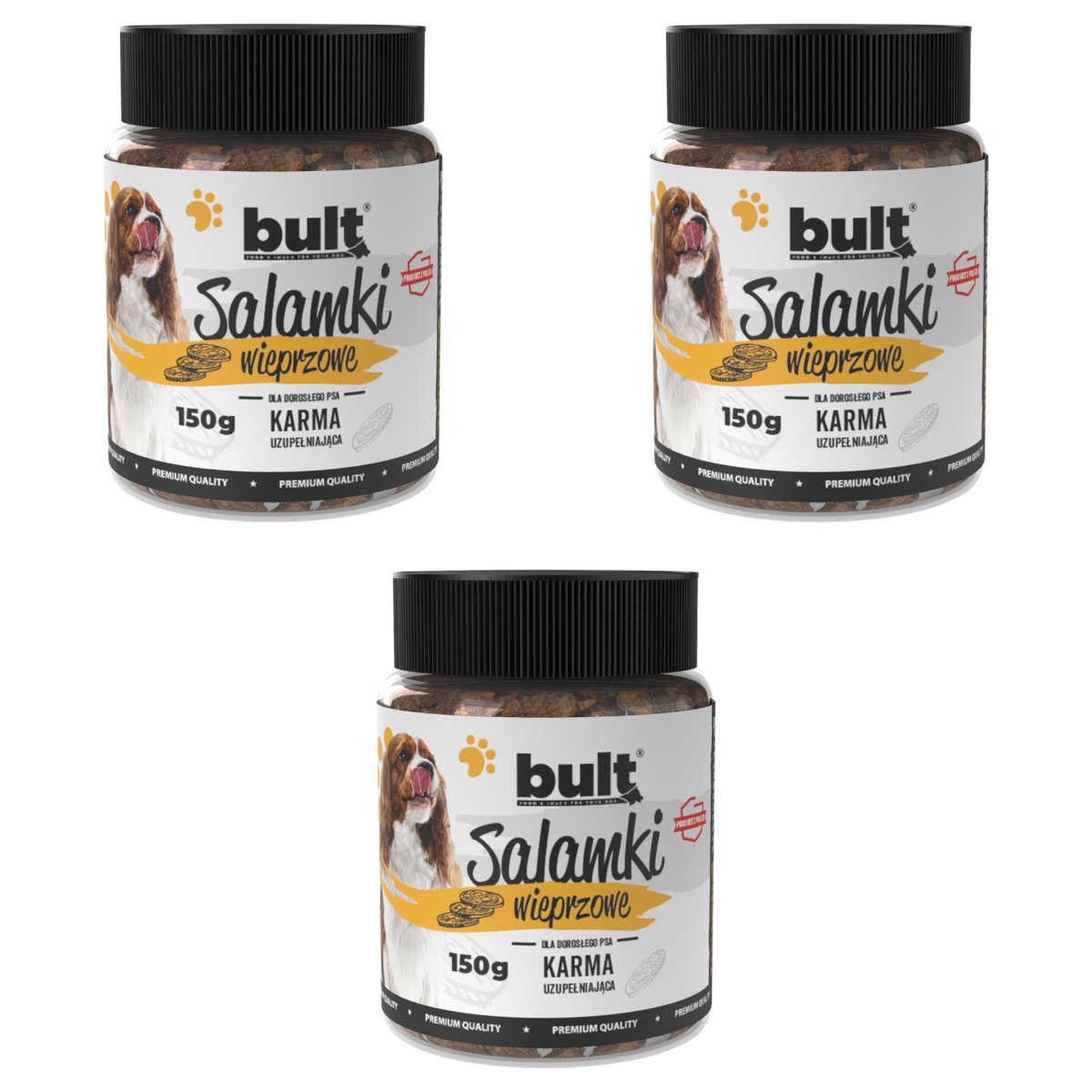 Bult Salamki wieprzowina 150 g × 3