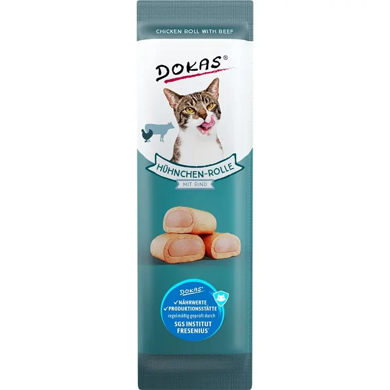 Dokas kurczak, wołowina 10 g