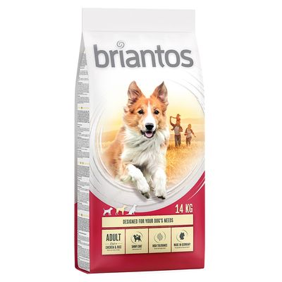 Briantos Adult kurczak z ryżem 2 x 14 kg