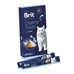 Brit Premium wątróbka w kremie 15 g × 6