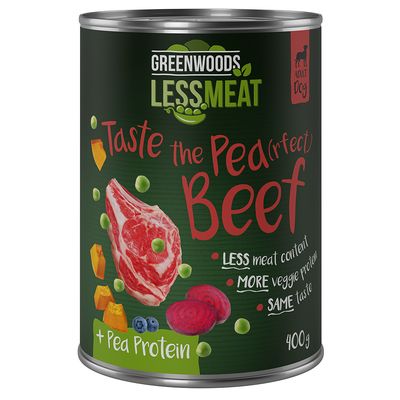 Greenwoods Less Meat wołowina 400 g × 6