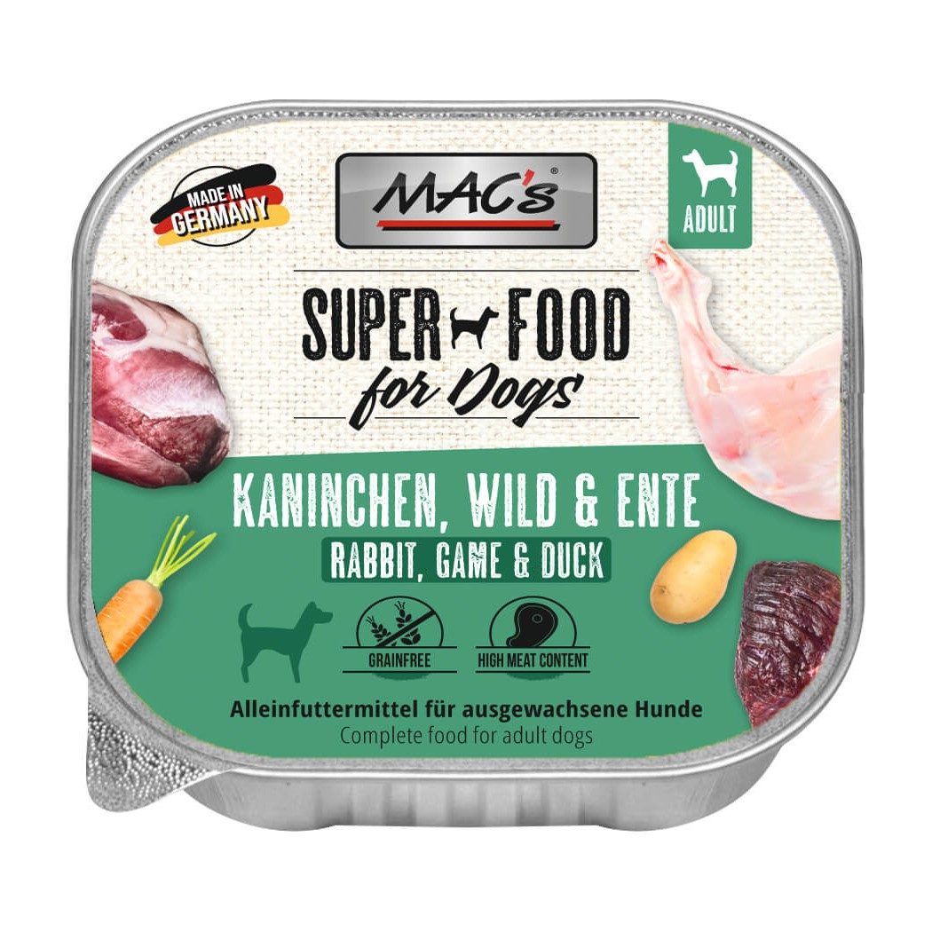 MAC's jeleń, kaczka, królik 150 g