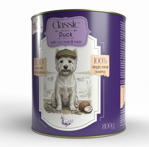 Syta Micha Classic kaczka adult 800 g