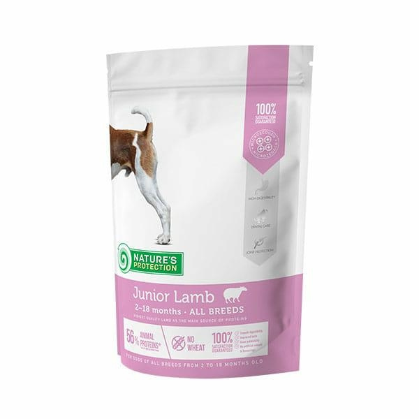 Nature's Protection jagnięcina junior 500 g