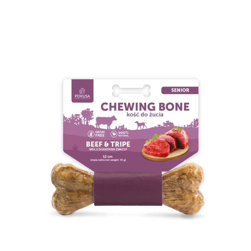 Pokusa Premium Selection wołowina, żwacz senior 55 g