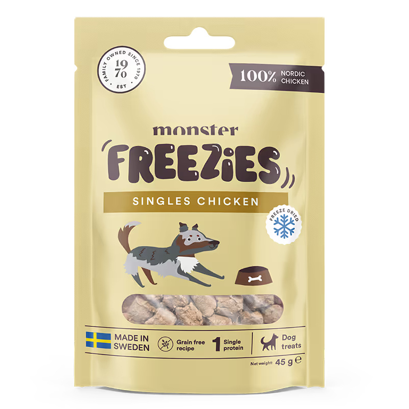 Monster Dog Treats Freezies kurczak 45 g