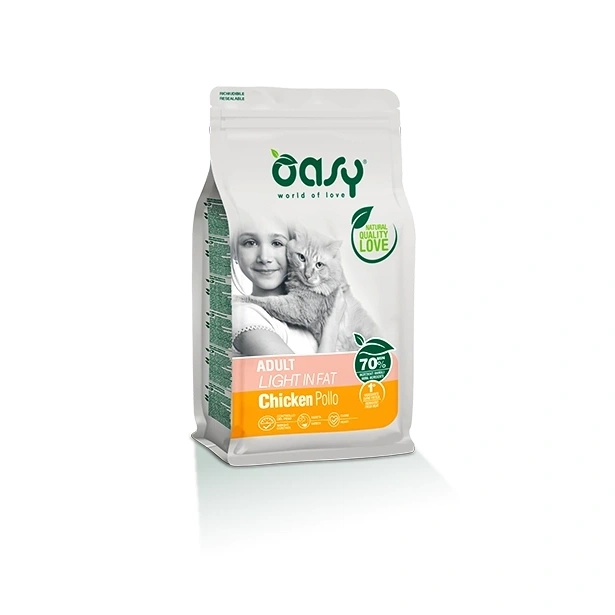 Oasy Light kurczak adult 1,5 kg