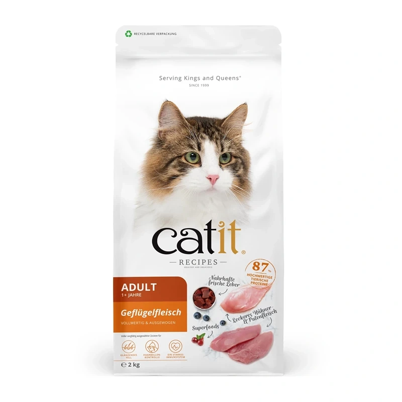 Catit Recipes drób adult 2 kg