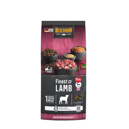 Belcando Finest jagnięcina adult małe i średnie rasy 1 kg