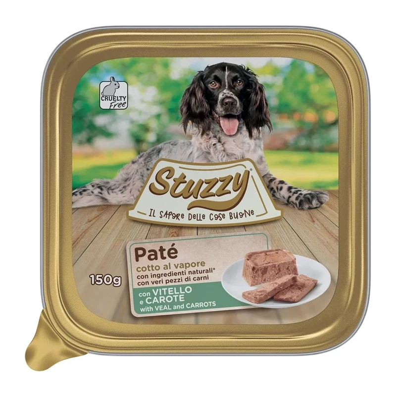 Stuzzy Tray Pate cielęcina z marchewką adult małe rasy 150 g