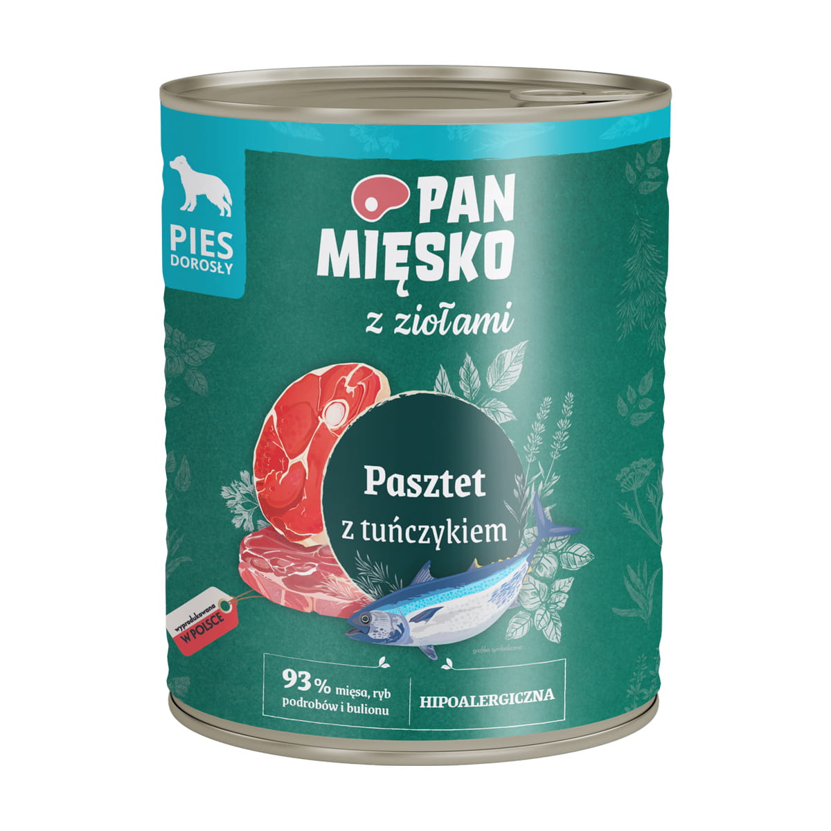 Pan Mięsko tuńczyk adult 800 g
