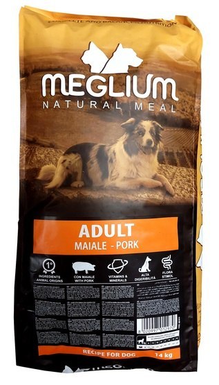Meglium Dog wieprzowina adult 14 kg