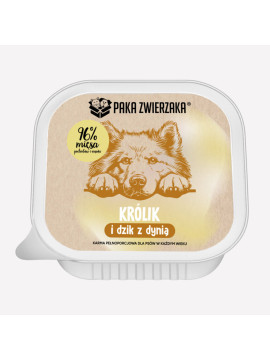 Paka Zwierzaka królik, dzik 150 g