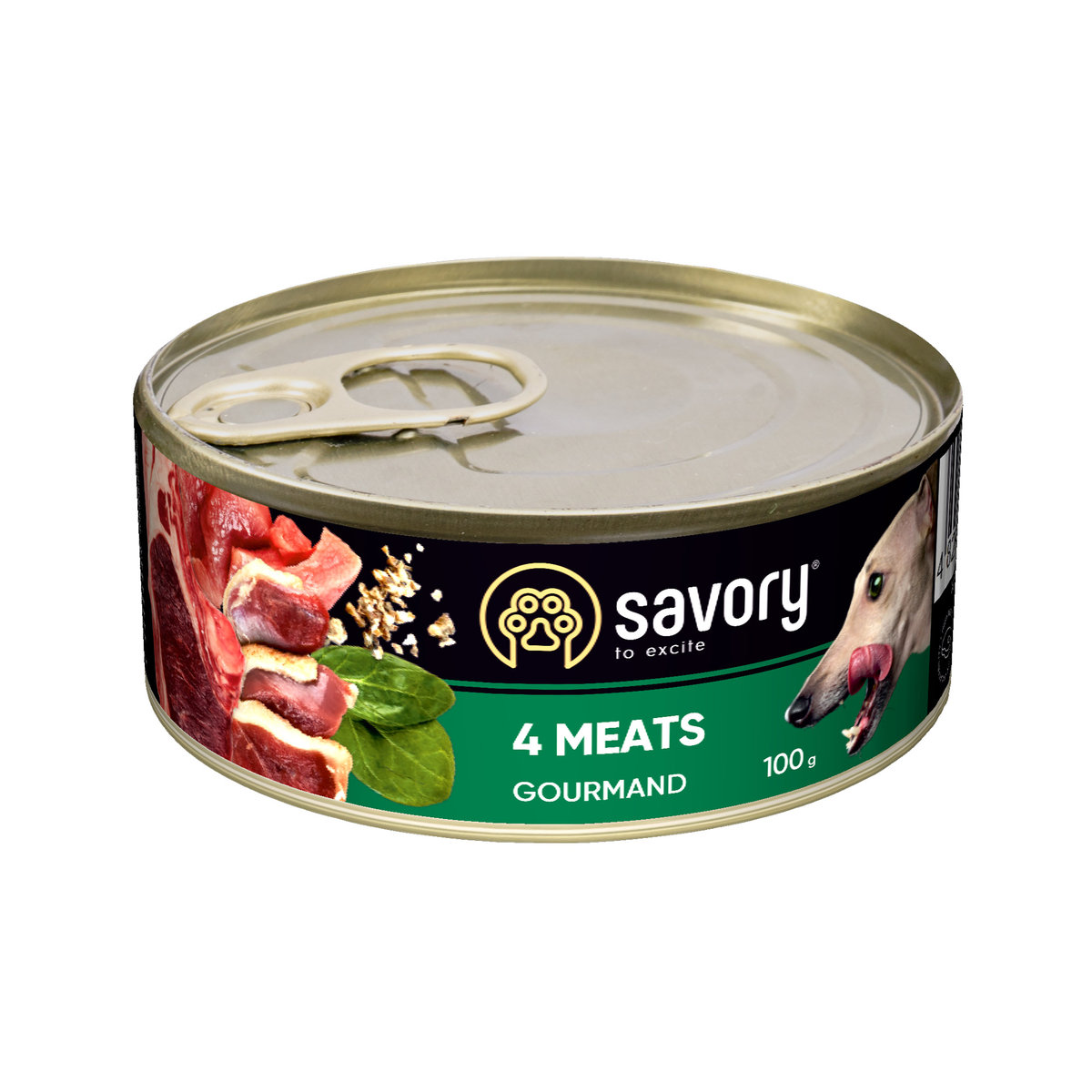 Savory 4 mięsa adult 100 g × 12