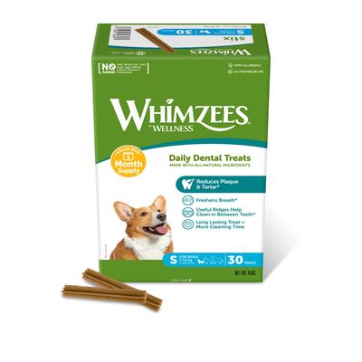 Whimzees Monthly Stix małe rasy 15 g × 30