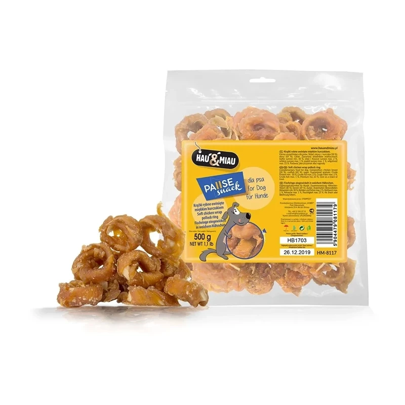 Hau&Miau kurczak, ryby adult 500 g