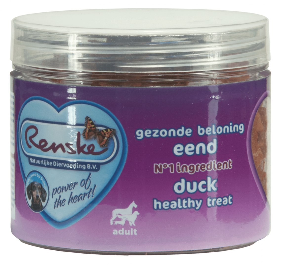 Renske Dog Healthy Mini Treat kaczka małe rasy 100 g