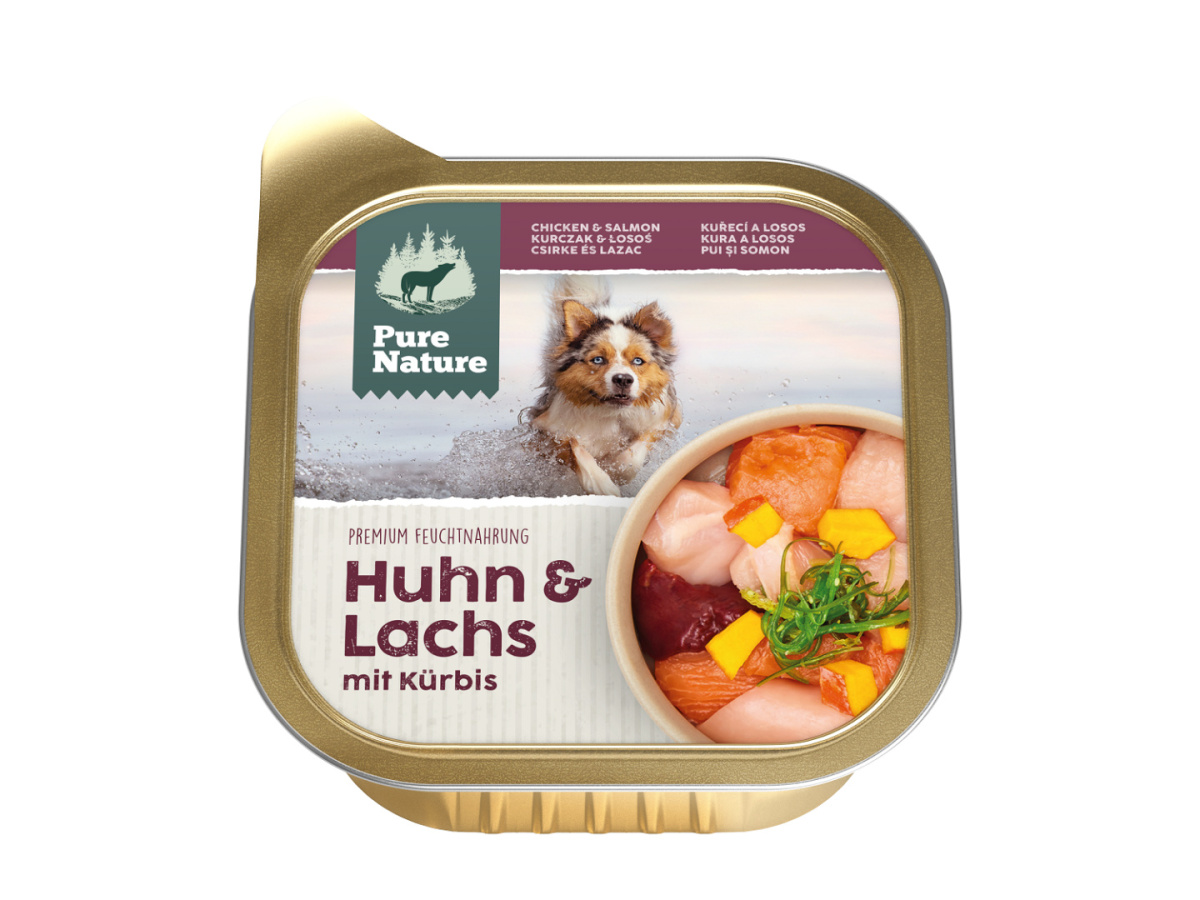 Pure Nature kurczak, łosoś adult 150 g
