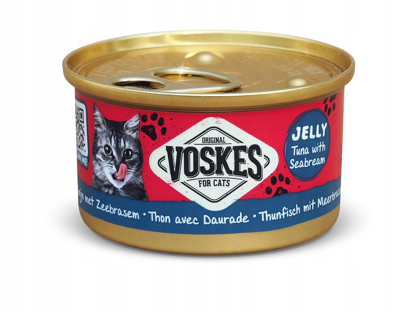 Voskes dorada, tuńczyk w galaretce adult 85 g