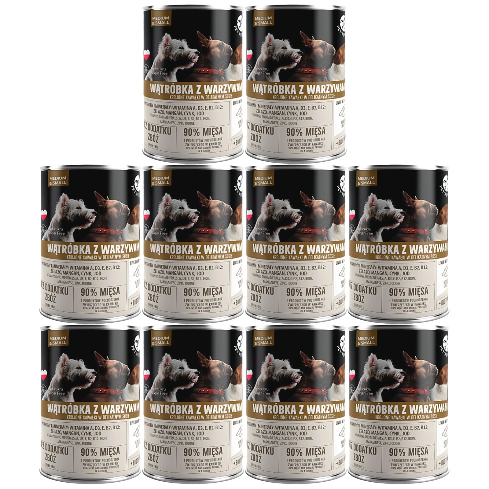 Pet Republic wątróbka adult 400 g × 10