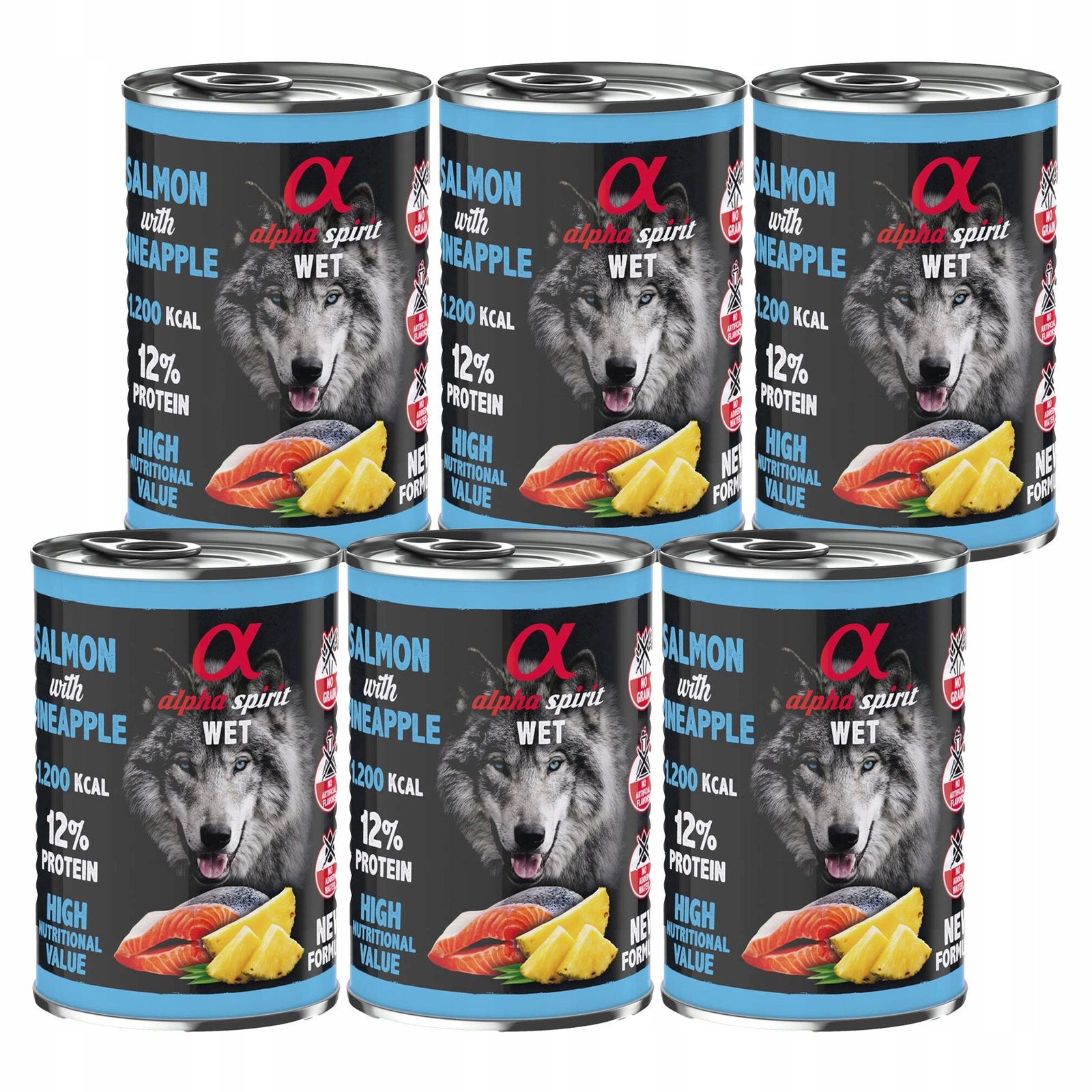 Primal Spirit łosoś 400 g × 6