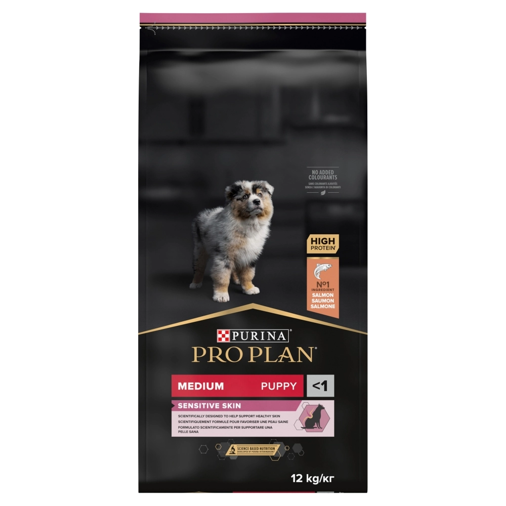 Purina Pro Plan łosoś puppy średnie rasy 12 kg