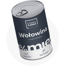 Dobra Karma wołowina adult 850 g