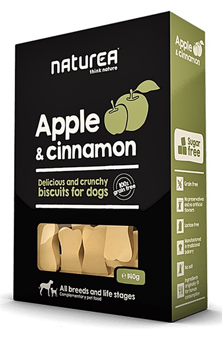 Naturea Biscuits jabłko, cynamon 140 g