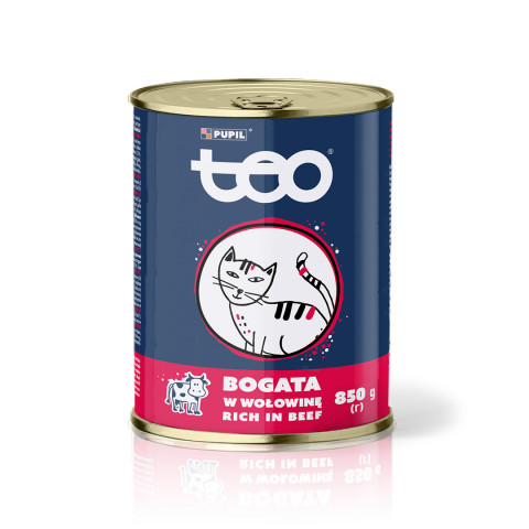 Teo wołowina w sosie adult 850 g