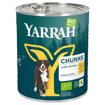 Yarrah Bio kurczak adult 820 g × 6