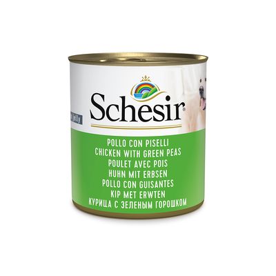 Schesir kurczak z groszkiem adult 285 g × 6