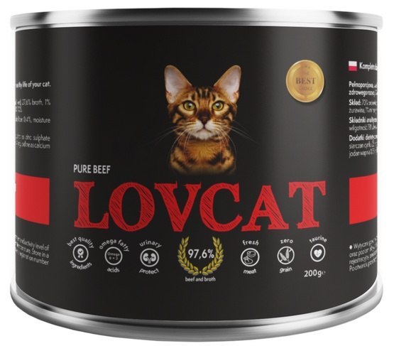 Lovcat Pure wołowina 200 g