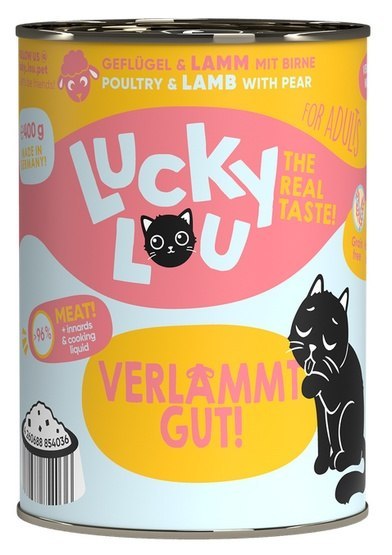 Lucky Lou Lifestage drób, jagnięcina adult 400 g