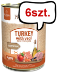 Pokusa Premium Selection Countryside cielęcina, indyk puppy 400 g × 6