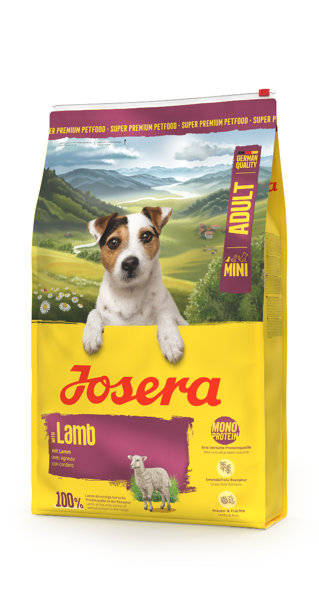Josera MiniDeluxe jagnięcina adult małe rasy 900 g