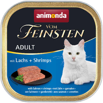 Animonda Vom Feinsten krewetki, łosoś pasztet adult 100 g