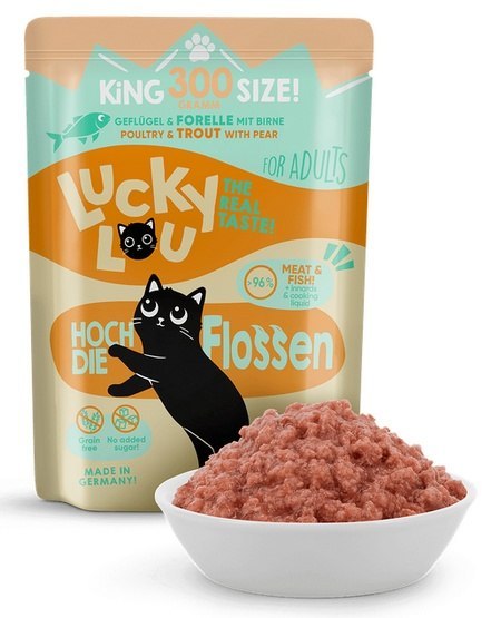 Lucky Lou Lifestage drób, pstrąg adult 300 g