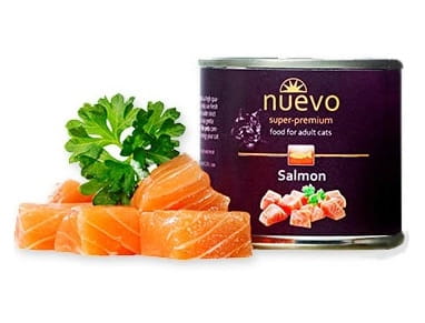 Nuevo super-premium łosoś kawałki adult 200 g