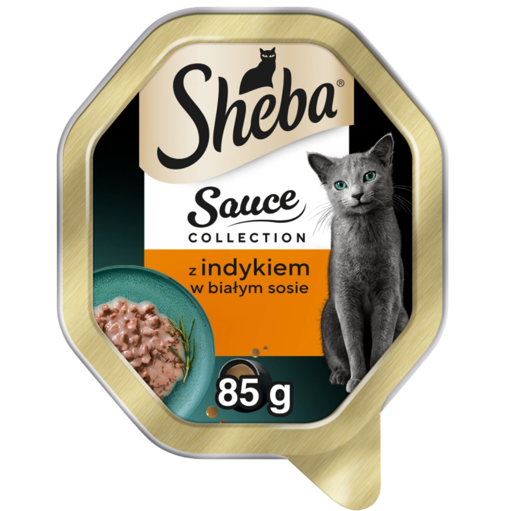Sheba Sauce Collection indyk w sosie adult 85 g