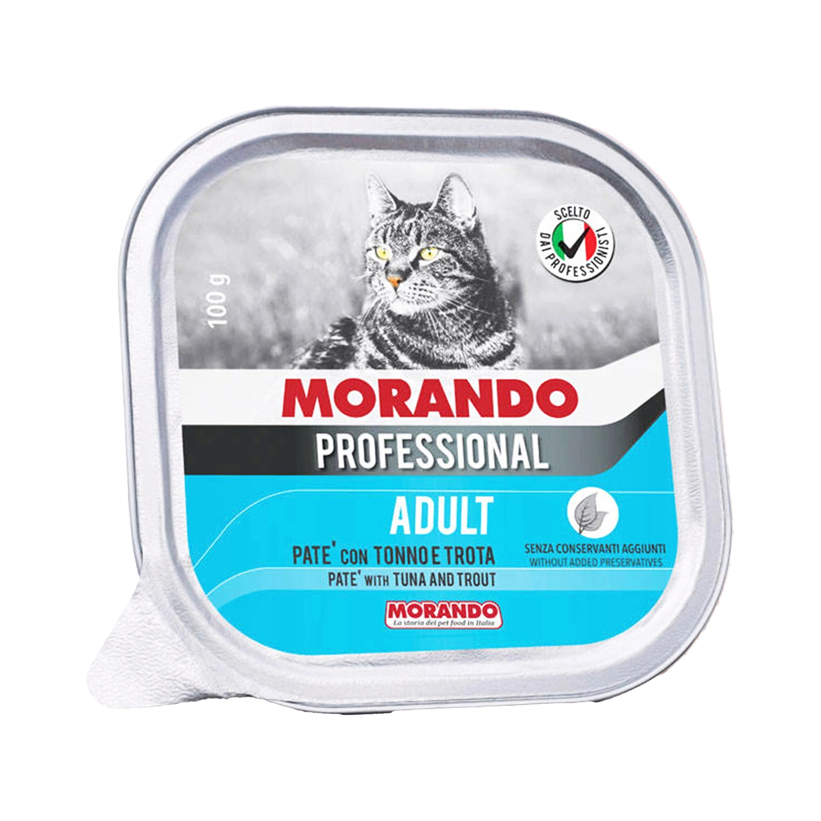 Morando Professional pstrąg, tuńczyk pasztet adult 100 g