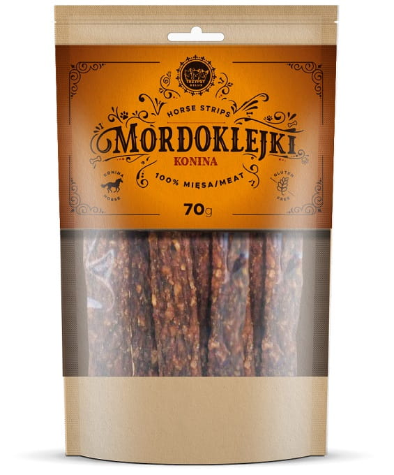 Trzy Psy Mordoklejki konina 70 g