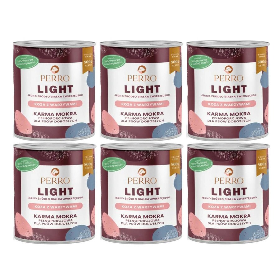 Perro Light kozina adult 800 g × 6
