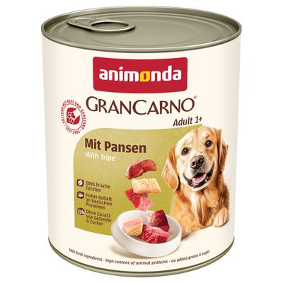 Animonda GranCarno Original żwacze adult 800 g × 6