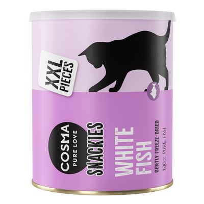 Cosma Snackies XXL Indoor białoryb 110 g × 3