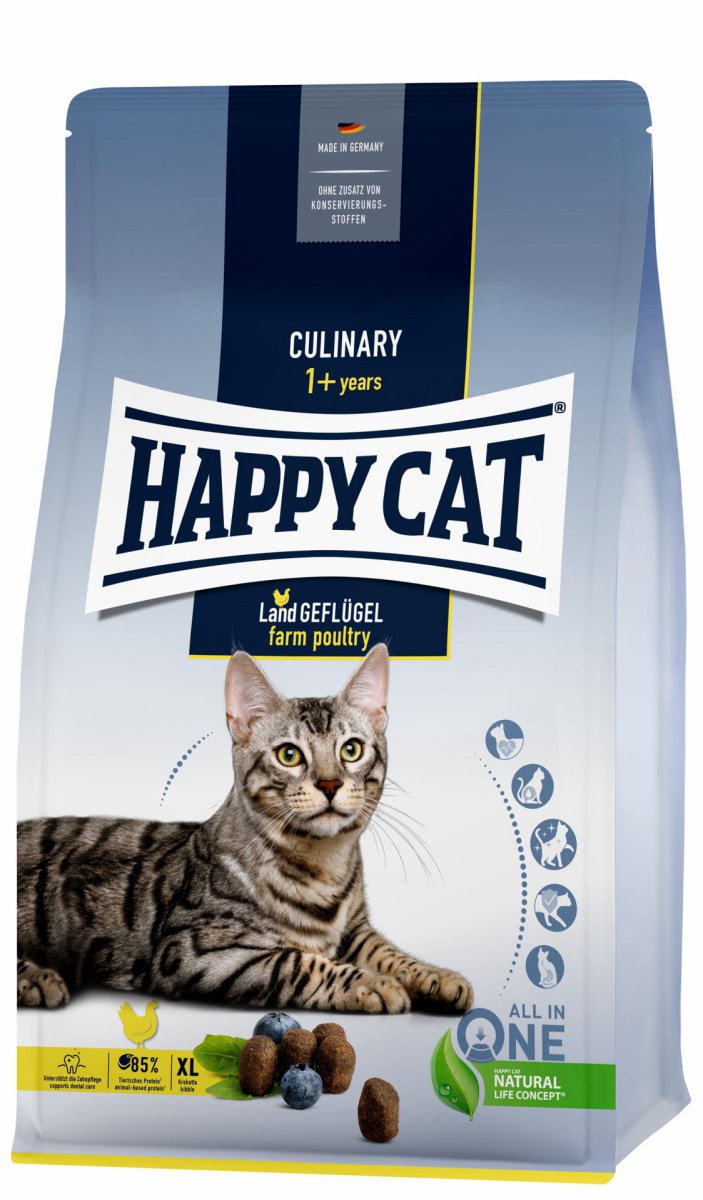 Happy Cat Culinary Dental Mobility drób adult 4 kg