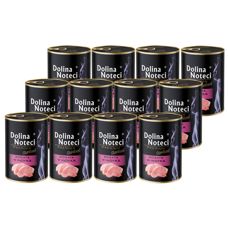 Dolina Noteci Sterilised indyk adult 400 g × 12