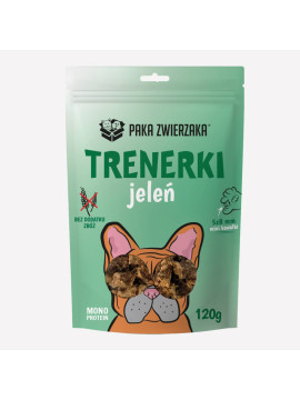 Paka Zwierzaka Trenerki jeleń 120 g