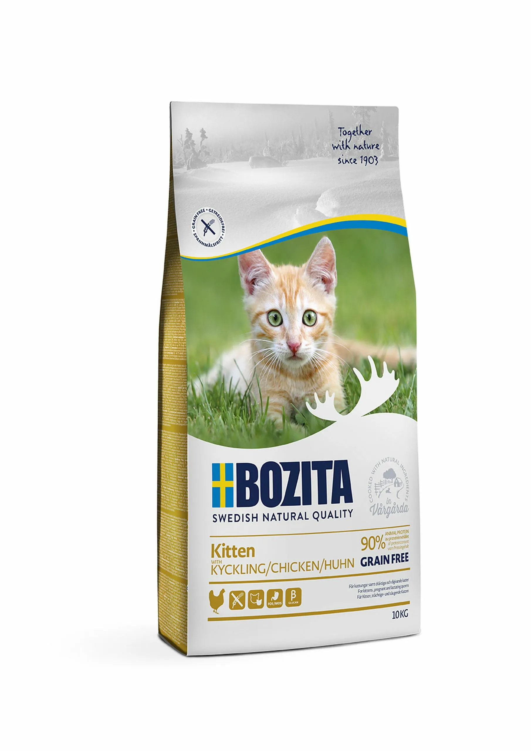 Bozita kurczak kitten 10 kg