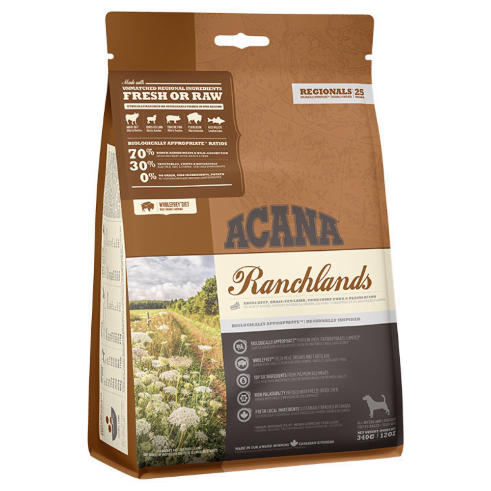 Acana Highest Protein bizon, jagnięcina, wieprzowina, wołowina 6 kg