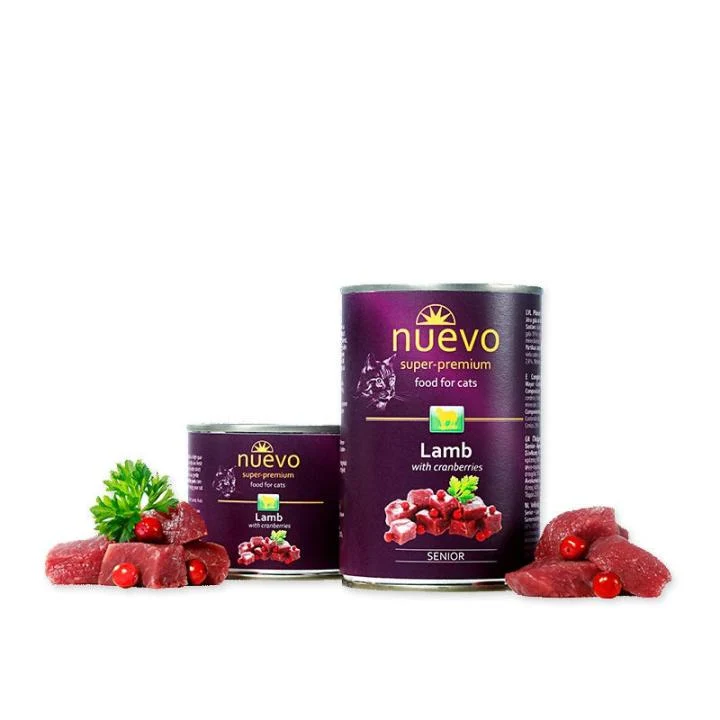 Nuevo jagnięcina z żurawiną senior 400 g